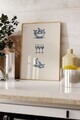 Tablou decorativ, 109568, Lemn masiv, Sticla PVC, Multicolor