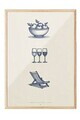 Tablou decorativ, 109568, Lemn masiv, Sticla PVC, Multicolor