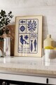 Tablou decorativ, 109572, Lemn masiv, Sticla PVC, Multicolor