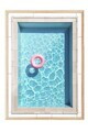 Tablou decorativ, 109588, Lemn masiv, Sticla PVC, Multicolor