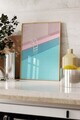 Tablou decorativ, 109589, Lemn masiv, Sticla PVC, Multicolor