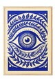 Tablou decorativ, 109592, Lemn masiv, Sticla PVC, Multicolor