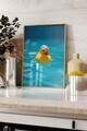 Tablou decorativ, 109615, Lemn masiv, Sticla PVC, Multicolor