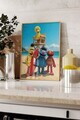 Tablou decorativ, 109624, Lemn masiv, Sticla PVC, Multicolor