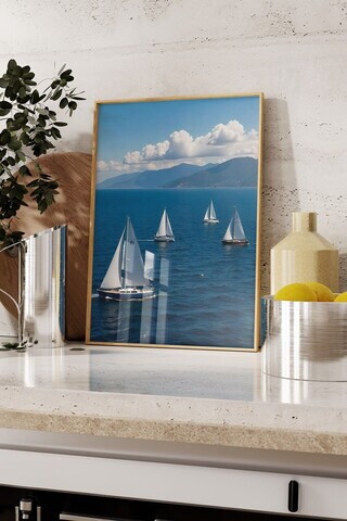 Tablou decorativ, 109625, Lemn masiv, Sticla PVC, Multicolor