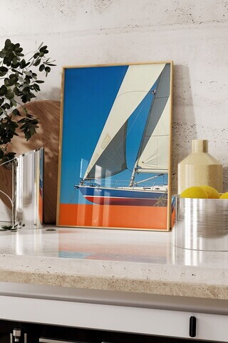 Tablou decorativ, 109633, Lemn masiv, Sticla PVC, Multicolor