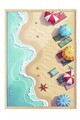Tablou decorativ, 109640, Lemn masiv, Sticla PVC, Multicolor