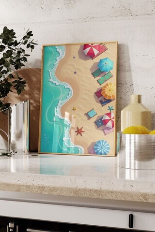 Tablou decorativ, 109640, Lemn masiv, Sticla PVC, Multicolor