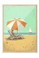 Tablou decorativ, 109641, Lemn masiv, Sticla PVC, Multicolor