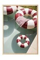 Tablou decorativ, 109645, Lemn masiv, Sticla PVC, Multicolor