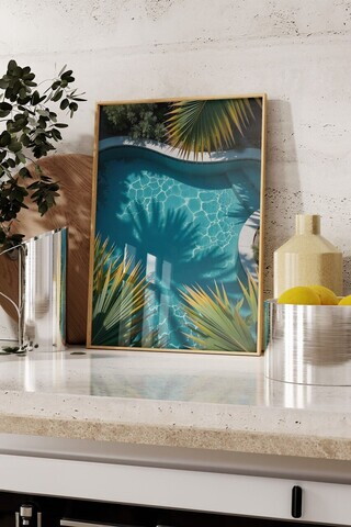 Tablou decorativ, 109648, Lemn masiv, Sticla PVC, Multicolor