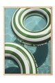 Tablou decorativ, 109652, Lemn masiv, Sticla PVC, Multicolor