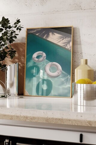 Tablou decorativ, 109656, Lemn masiv, Sticla PVC, Multicolor