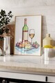 Tablou decorativ, 109660, Lemn masiv, Sticla PVC, Multicolor