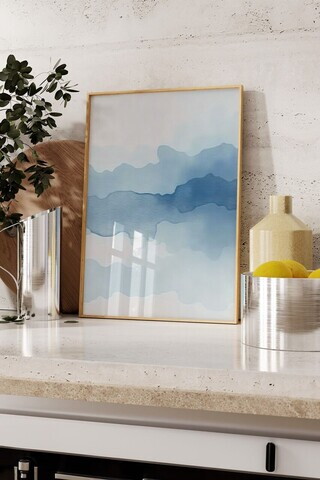 Tablou decorativ, 109669, Lemn masiv, Sticla PVC, Multicolor
