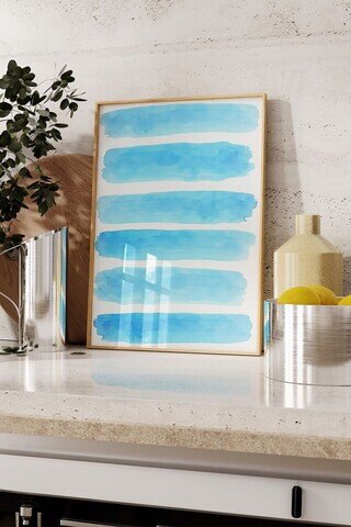 Tablou decorativ, 109679, Lemn masiv, Sticla PVC, Multicolor