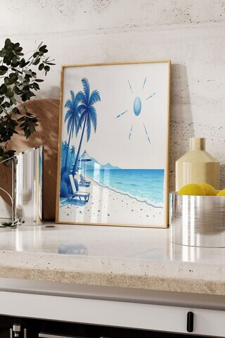 Tablou decorativ, 109687, Lemn masiv, Sticla PVC, Multicolor