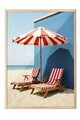 Tablou decorativ, 109704, Lemn masiv, Sticla PVC, Multicolor