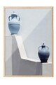 Tablou decorativ, 109707, Lemn masiv, Sticla PVC, Multicolor