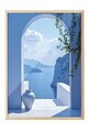 Tablou decorativ, 109708, Lemn masiv, Sticla PVC, Multicolor