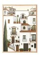 Tablou decorativ, 109709, Lemn masiv, Sticla PVC, Multicolor