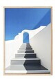 Tablou decorativ, 109713, Lemn masiv, Sticla PVC, Multicolor