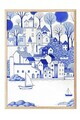 Tablou decorativ, 109724, Lemn masiv, Sticla PVC, Multicolor