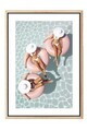 Tablou decorativ, 109732, Lemn masiv, Sticla PVC, Multicolor