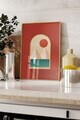 Tablou decorativ, 109733, Lemn masiv, Sticla PVC, Multicolor