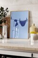 Tablou decorativ, 109734, Lemn masiv, Sticla PVC, Multicolor