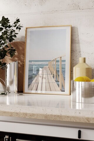 Tablou decorativ, 109750, Lemn masiv, Sticla PVC, Multicolor