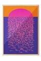 Tablou decorativ, 109758, Lemn masiv, Sticla PVC, Multicolor