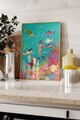 Tablou decorativ, 109770, Lemn masiv, Sticla PVC, Multicolor