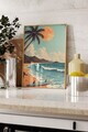 Tablou decorativ, 109774, Lemn masiv, Sticla PVC, Multicolor