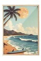 Tablou decorativ, 109774, Lemn masiv, Sticla PVC, Multicolor