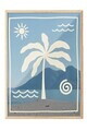 Tablou decorativ, 109776, Lemn masiv, Sticla PVC, Multicolor