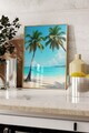 Tablou decorativ, 109778, Lemn masiv, Sticla PVC, Multicolor