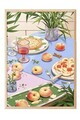 Tablou decorativ, 109781, Lemn masiv, Sticla PVC, Multicolor