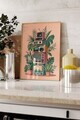 Tablou decorativ, 109786, Lemn masiv, Sticla PVC, Multicolor