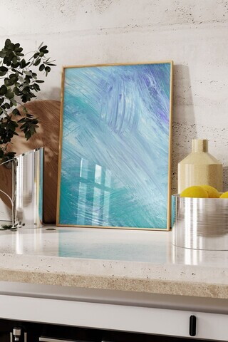 Tablou decorativ, 109791, Lemn masiv, Sticla PVC, Multicolor