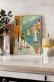 Tablou decorativ, 109796, Lemn masiv, Sticla PVC, Multicolor