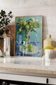Tablou decorativ, 109798, Lemn masiv, Sticla PVC, Multicolor