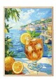 Tablou decorativ, 109799, Lemn masiv, Sticla PVC, Multicolor