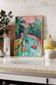 Tablou decorativ, 109801, Lemn masiv, Sticla PVC, Multicolor