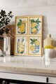Tablou decorativ, 109810, Lemn masiv, Sticla PVC, Multicolor