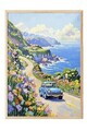 Tablou decorativ, 109812, Lemn masiv, Sticla PVC, Multicolor