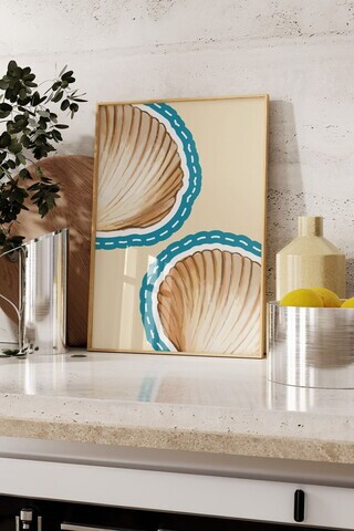 Tablou decorativ, 109825, Lemn masiv, Sticla PVC, Multicolor