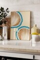 Tablou decorativ, 109825, Lemn masiv, Sticla PVC, Multicolor