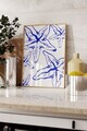 Tablou decorativ, 109837, Lemn masiv, Sticla PVC, Multicolor