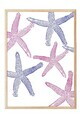 Tablou decorativ, 109838, Lemn masiv, Sticla PVC, Multicolor